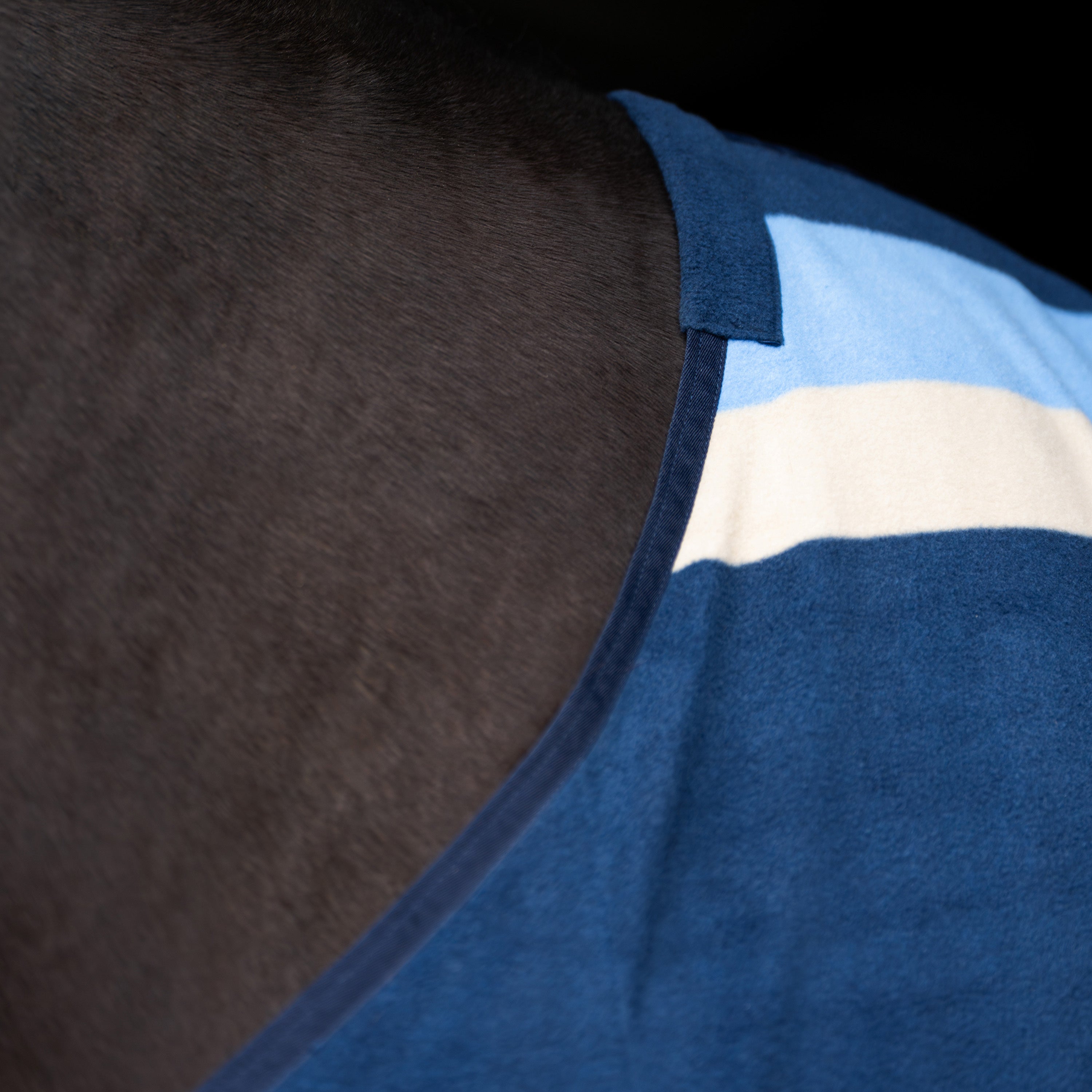 Fleece blanket IRHStripe