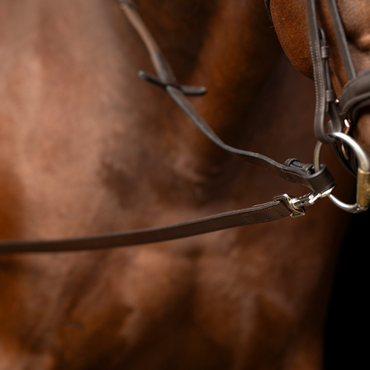 Side reins leather IRHCore