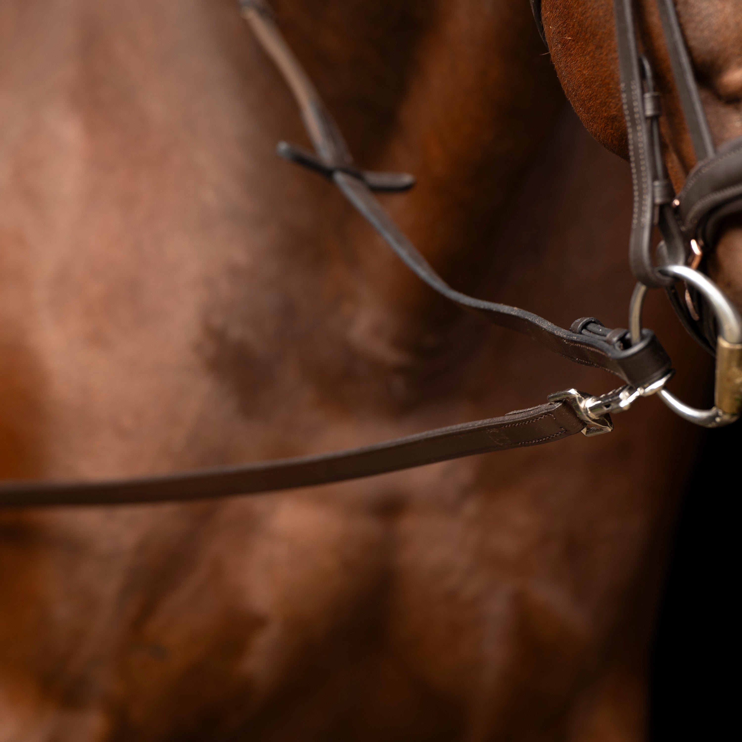 Side reins leather IRHCore