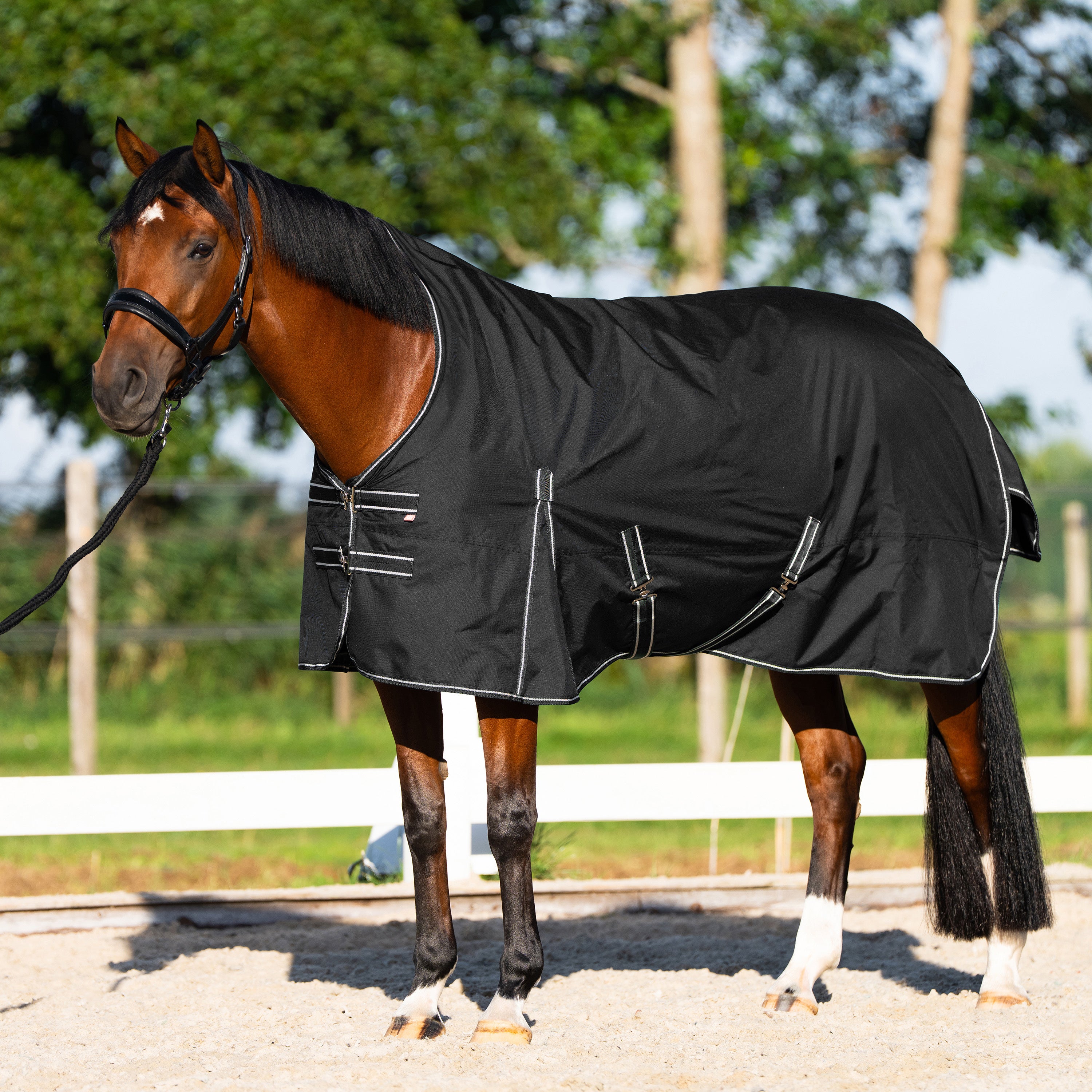 Outdoor blanket IRHBasic with high neck Fleece