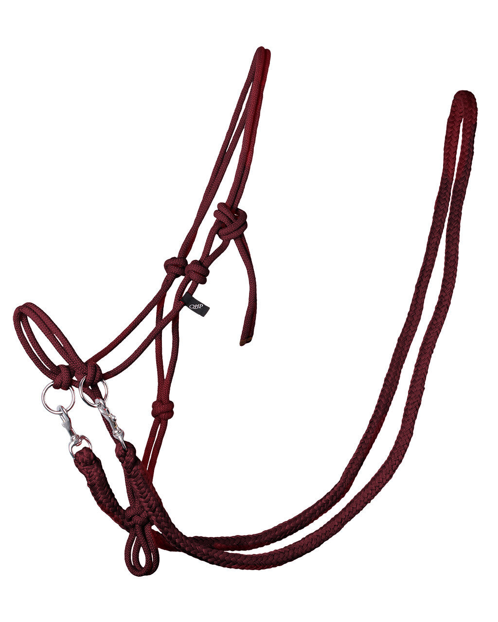 Rope halter with rein