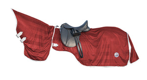 Rideon fly sheet with removeable neck part 3200 dark red / EU95/UK4'5/US51"