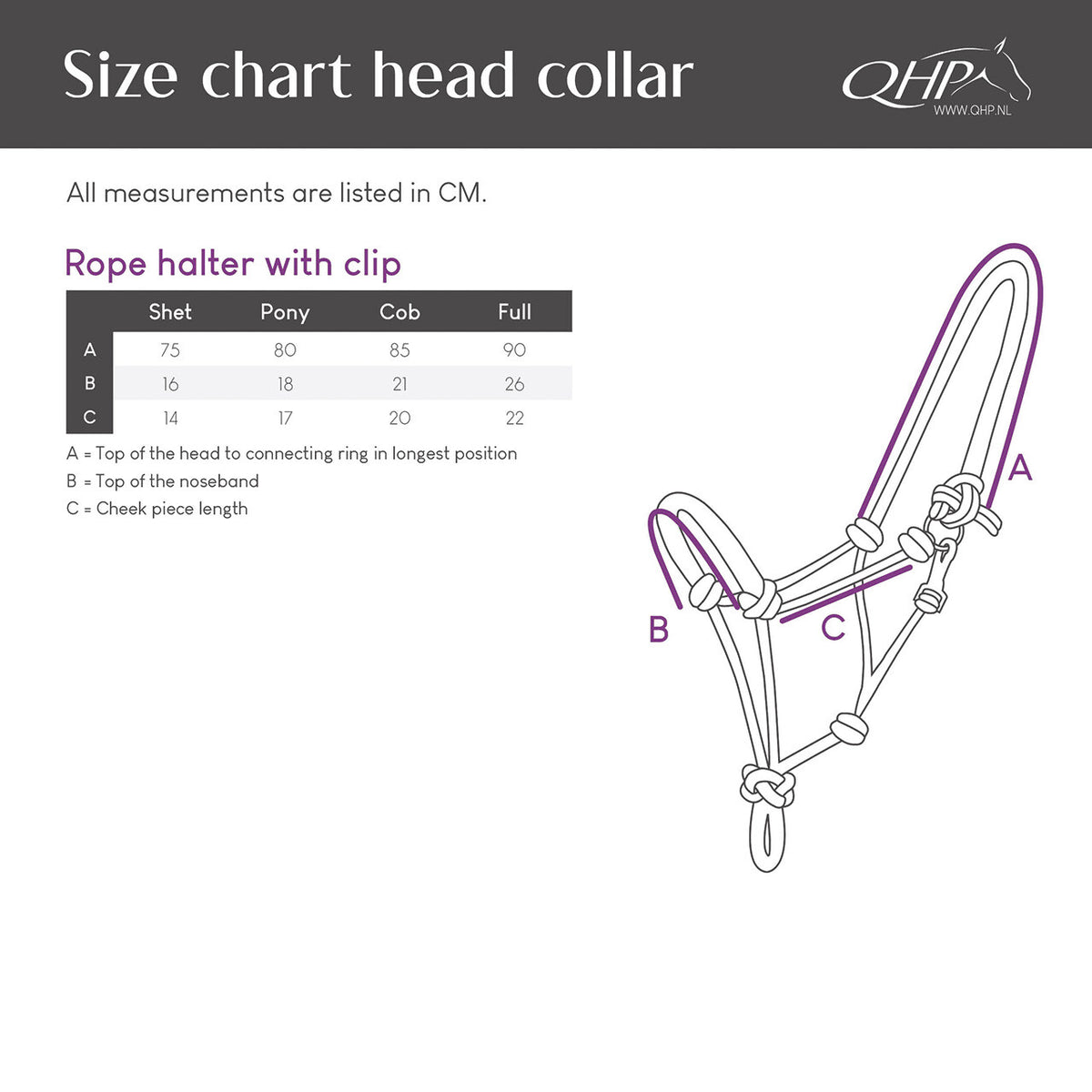 Rope halter with clip