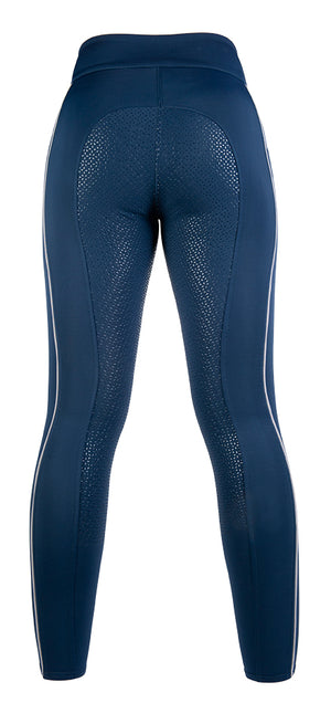Riding leggings Equilibrio Style sil. full seat 6900 deep blue / EU32/34/UK22/24/US20/22