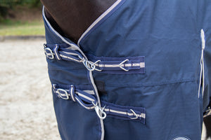 Turnout rug EcoLight 100g filling 6900 deep blue / EU75/UK3'7/US45"