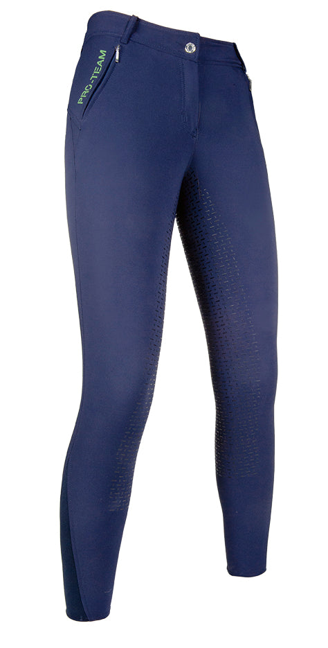 Riding breeches Future FLO silicone full seat 6900 deep blue / EU140/age 8-9