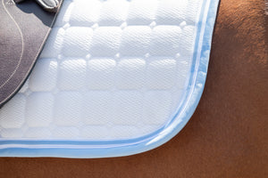 Saddle cloth Airy Mesh 1200 white / General purpose