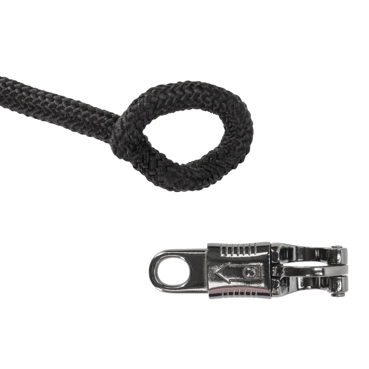 Lead rope with removable panic snap
