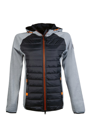 Sweat jacket Style 1279 grey blend/black / EU128/age 6-7