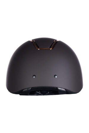 Riding helmet Lady Shield 2407 brown/rose-gold / S = 52-54 cm
