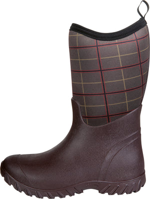 Softopren boots Thermo 2114 brown/beige check / 37