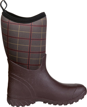 Softopren boots Thermo 2114 brown/beige check / 37