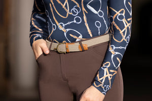 Elastic belt Ann 2500 beige / 70