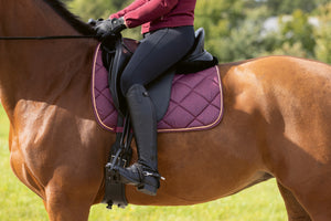 Saddle cloth Aria 3100 wine red / General purpose