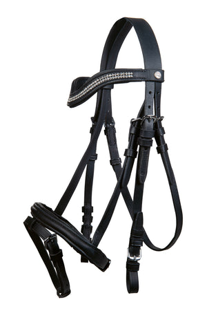 Bridle Little Star 9100 black / Pony