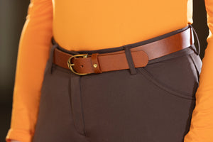 Leather belt Beth 1000 brandy / 70