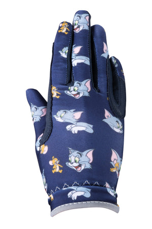 Riding gloves Tom and Jerry 6900 deep blue / 6