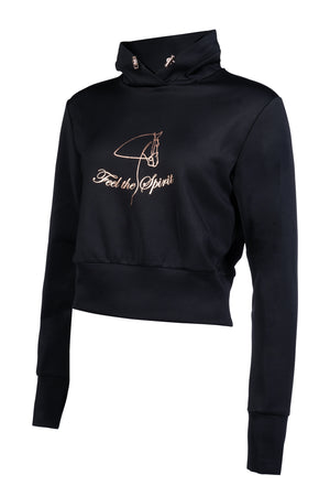 Sweat shirt Equestrian Rosegold Style 9100 black / L