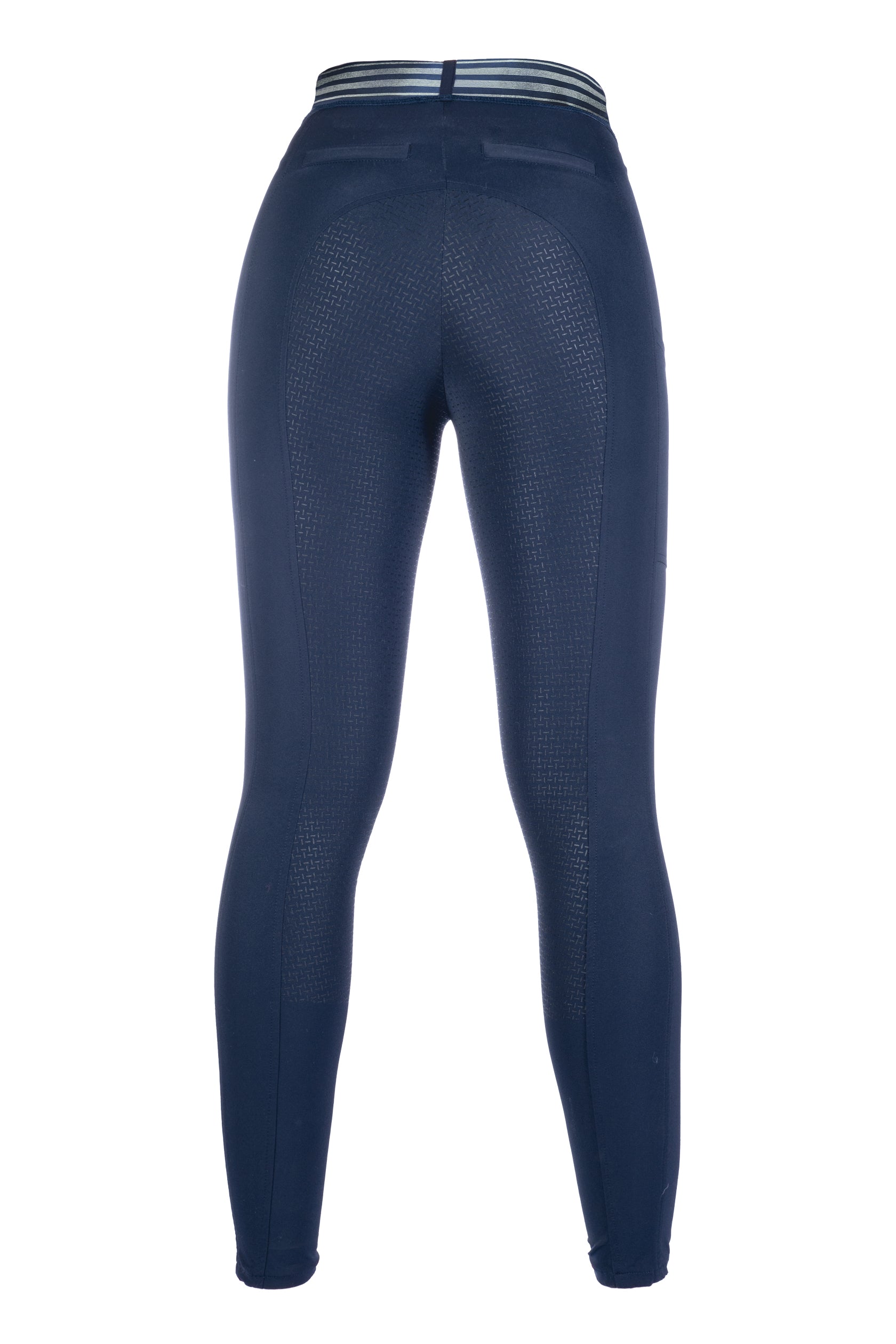 Riding leggings Pull on silicone full seat 6900 deep blue / EU34/UK24/US22