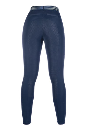 Riding leggings Pull on silicone full seat 6900 deep blue / EU34/UK24/US22