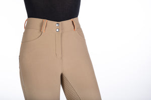 Riding breeches Lyon silicone full seat 1700 sand / EU34/UK24/US22