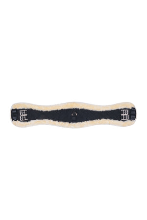 Artificial fur dressage girth 9100 black / 75