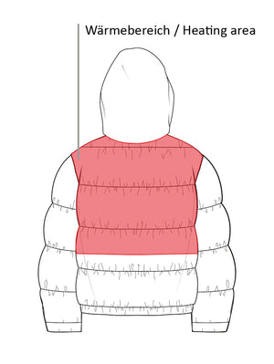 Heating jacket Keep Warm 6900 deep blue / L