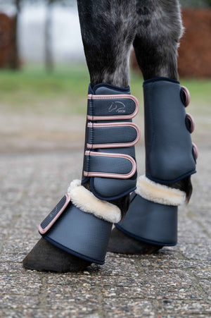 Overreach boots Rosegold Glamour Style 6900 deep blue / Pony