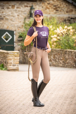 Elastic belt Lavender Bay 3300 dark lilac / 70