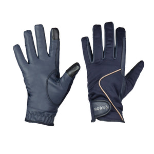 ALL WEATHER GLOVES BLUE/ROSE / 6