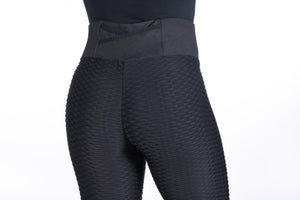 Riding leggings Edinburgh Shape sil. knee patch 9100 black / EU32/34/UK22/24/US20/22