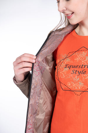 Quilted jacket Savona Style 2900 taupe / L