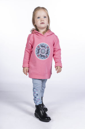 Riding breeches Bria silicone knee patch 6000 smokey blue / EU116/age 5-6