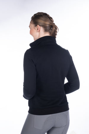 Sweat jacket Team HKM Ladies 9100 black / L