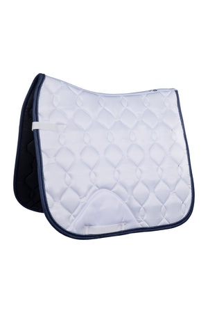 Saddle cloth Dressage Competition 1202 white/navy / Dressage