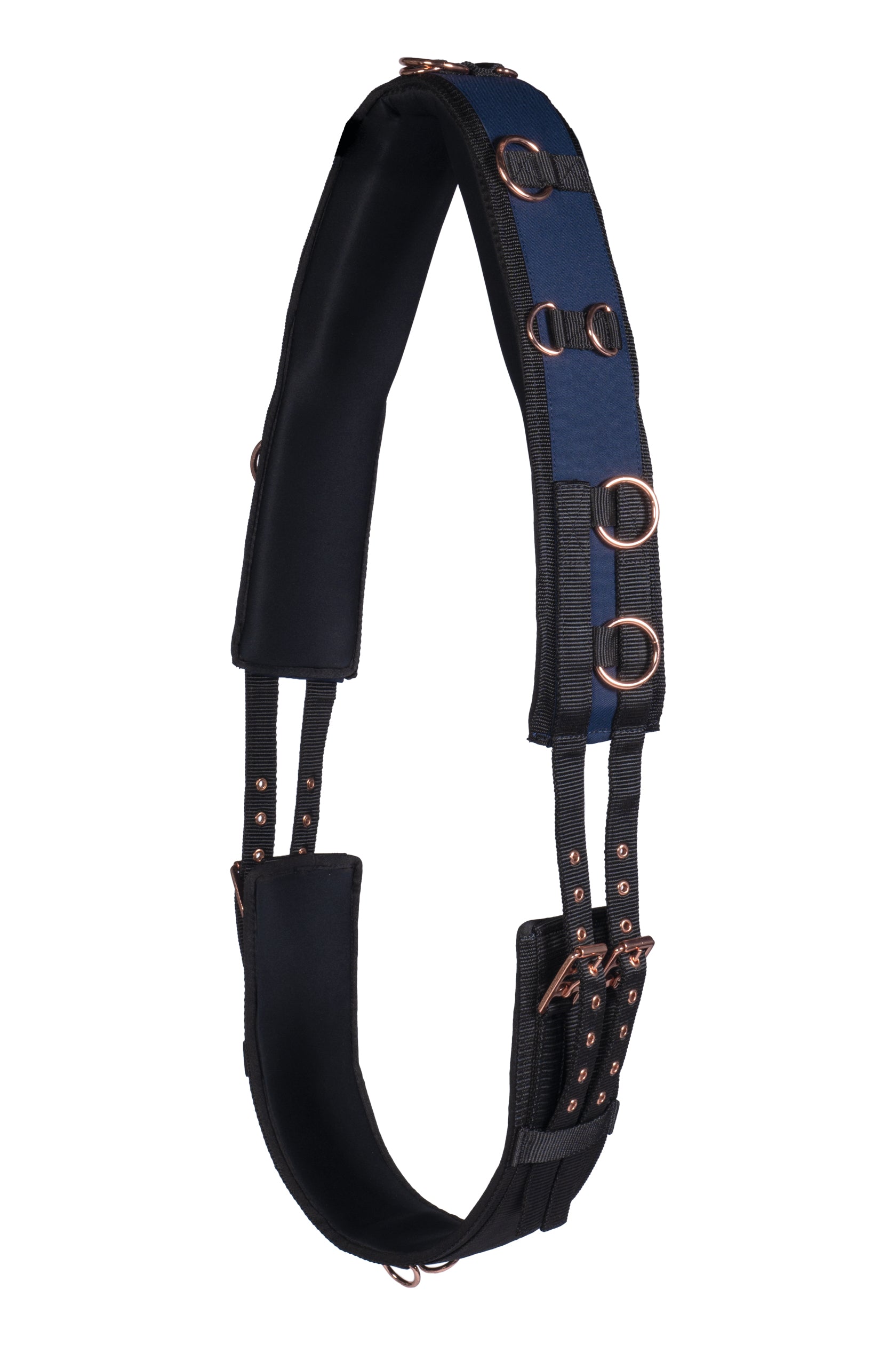 Lunge roller -Rosegold Glamour- Style 6900 deep blue / Cob/Full