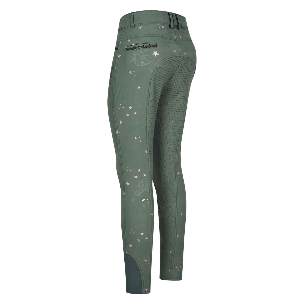Riding breeches IRHEl Capone winterwarm AOP FullGrip
