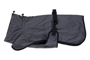 Dog coat Buddy with fleece lining 9300 deep grey / L