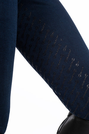 Riding breeches Aruba Denim silicone full seat 6900 deep blue / EU34/UK24/US22