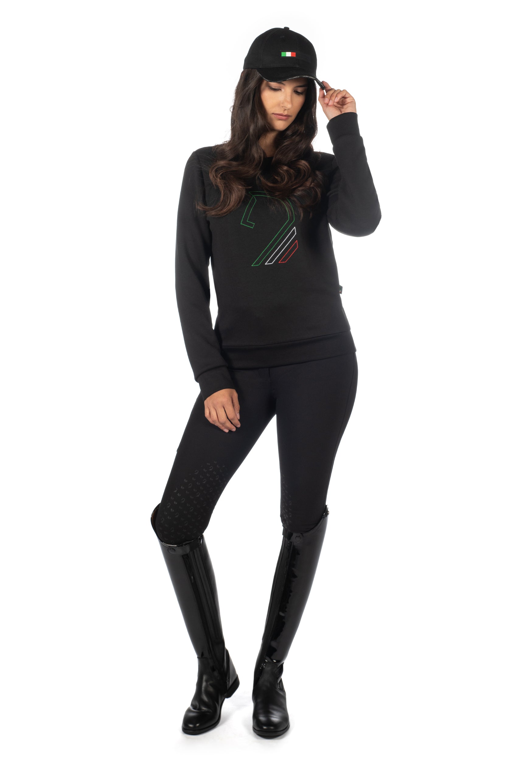 baseball cap -livigno- 9100 black / universal size