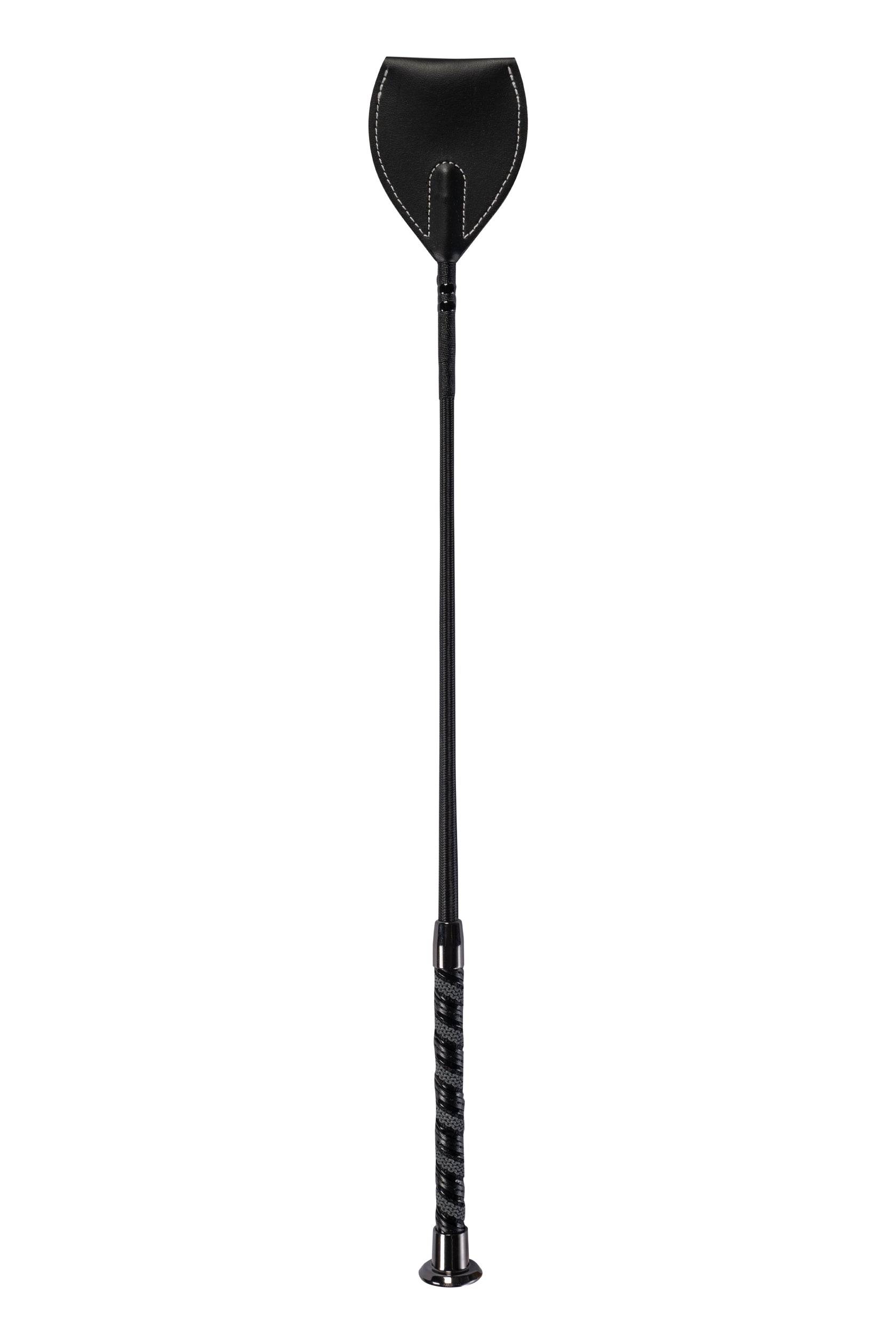 Jumping whip Essentials 9195 black/grey / 50 cm