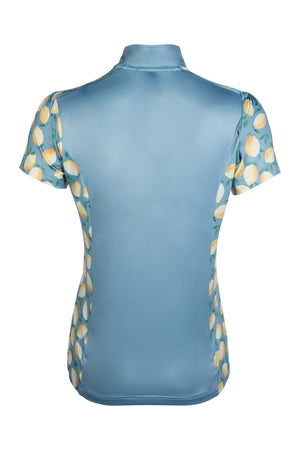 Functional shirt Austin 4364 light yellow/baby blue / L