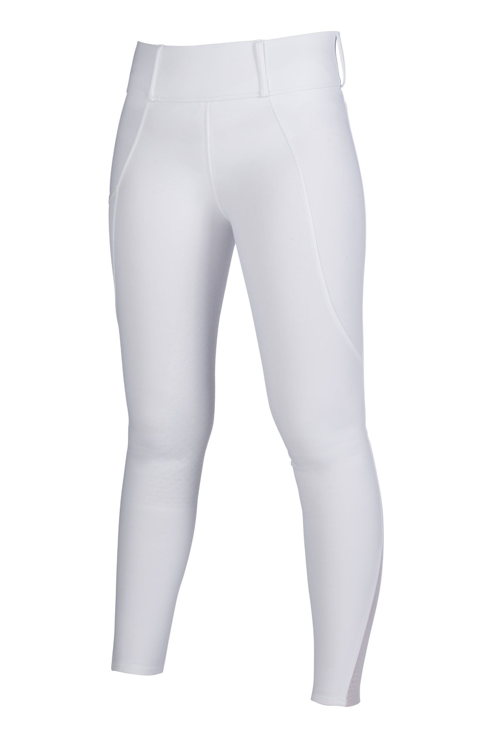 Riding leggings Lisa silicone full seat 1200 white / EU122-128/age 6-7