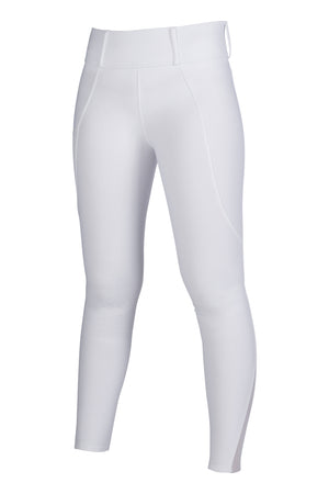 Riding leggings Lisa silicone full seat 1200 white / EU122-128/age 6-7