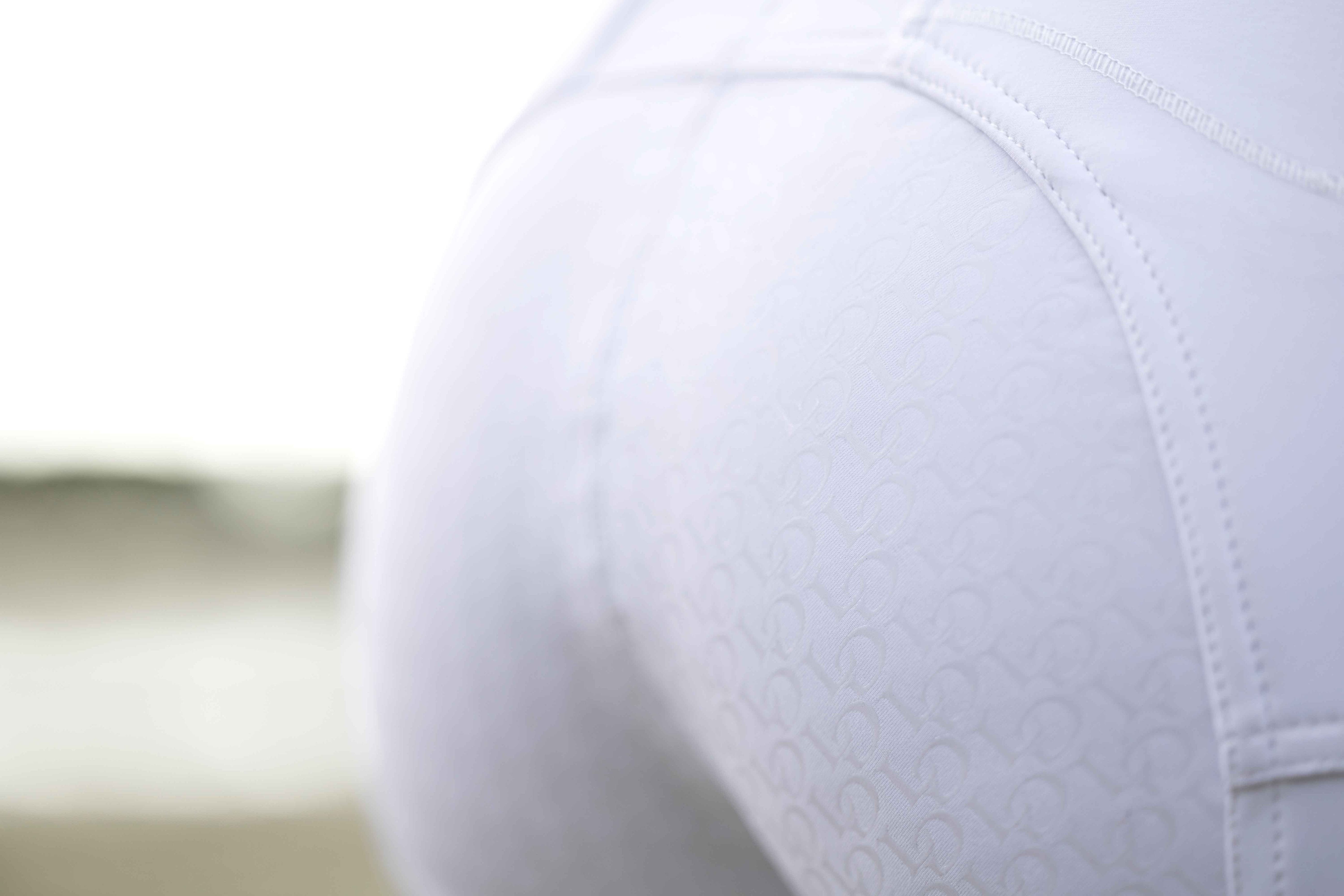riding breeches -amalfi- silicone full seat 1200 white / EU46/UK36/US34
