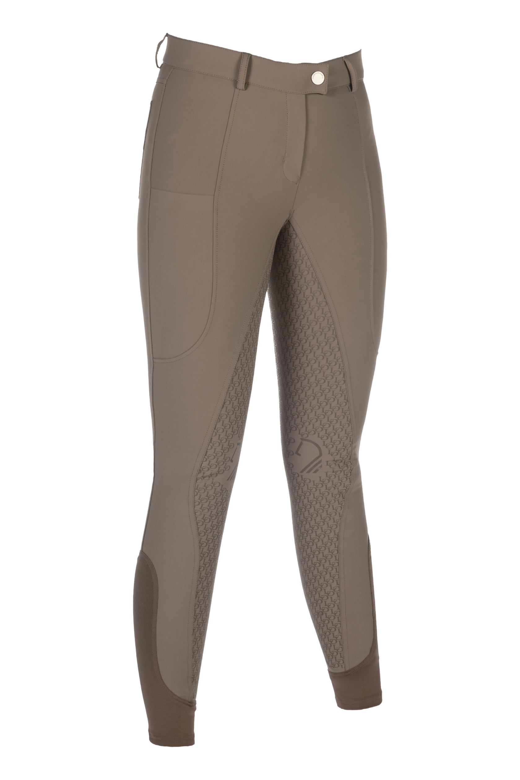 riding breeches -amalfi- silicone full seat 2900 taupe / EU46/UK36/US34