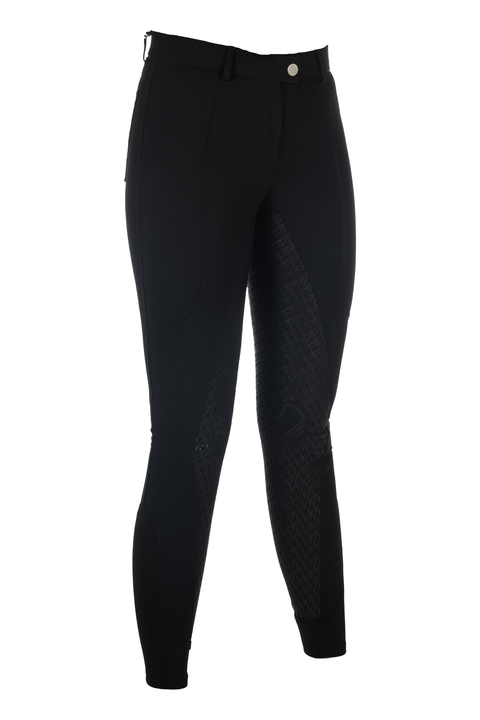 riding breeches -amalfi- silicone full seat 9100 black / EU46/UK36/US34