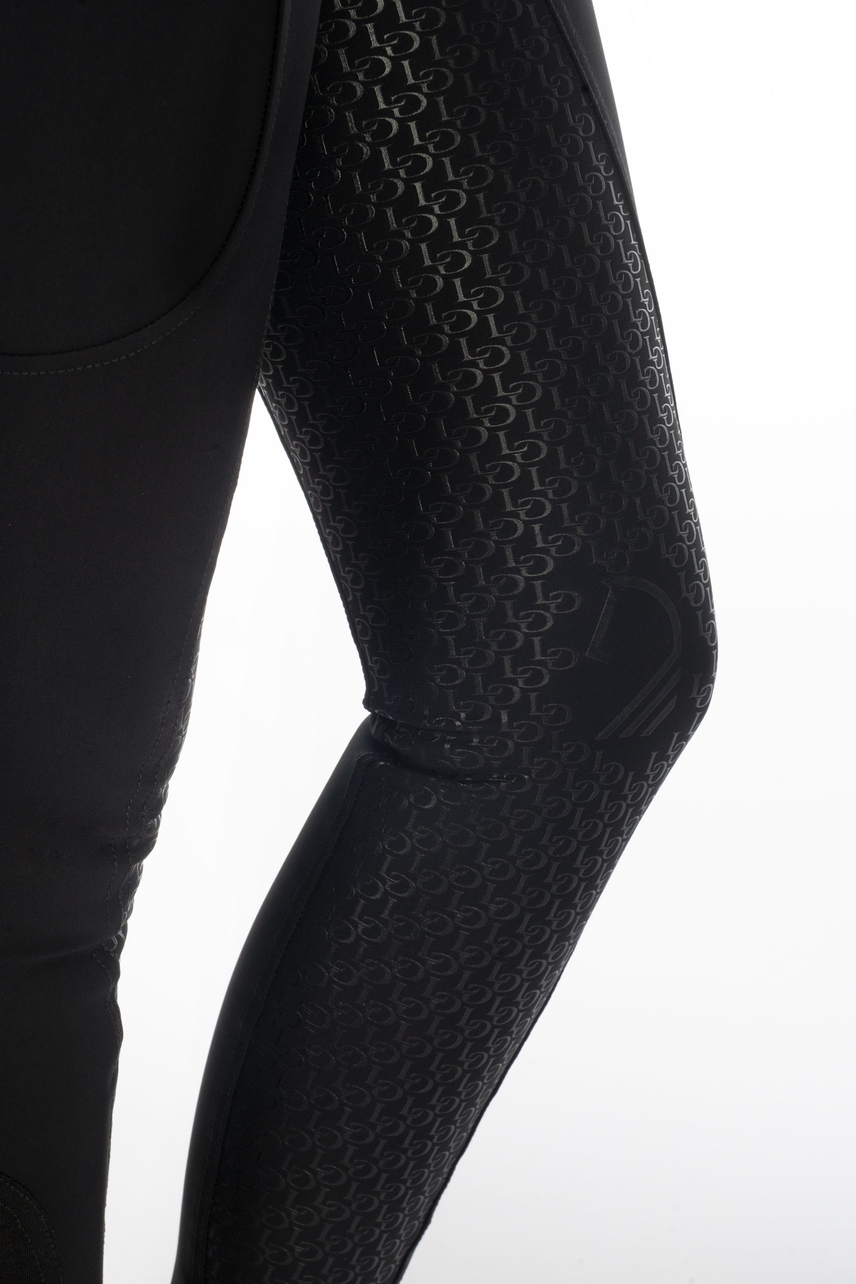 riding breeches -amalfi- silicone full seat 9100 black / EU46/UK36/US34