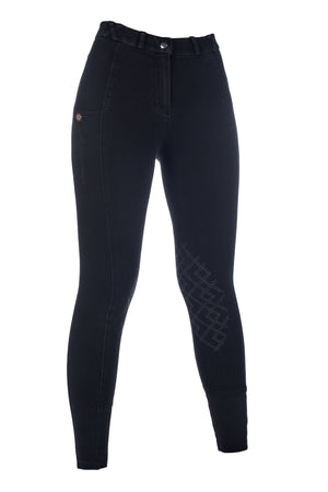 Riding breeches Harbour Island Denim sili. k. p. 9100 black / EU34/UK24/US22