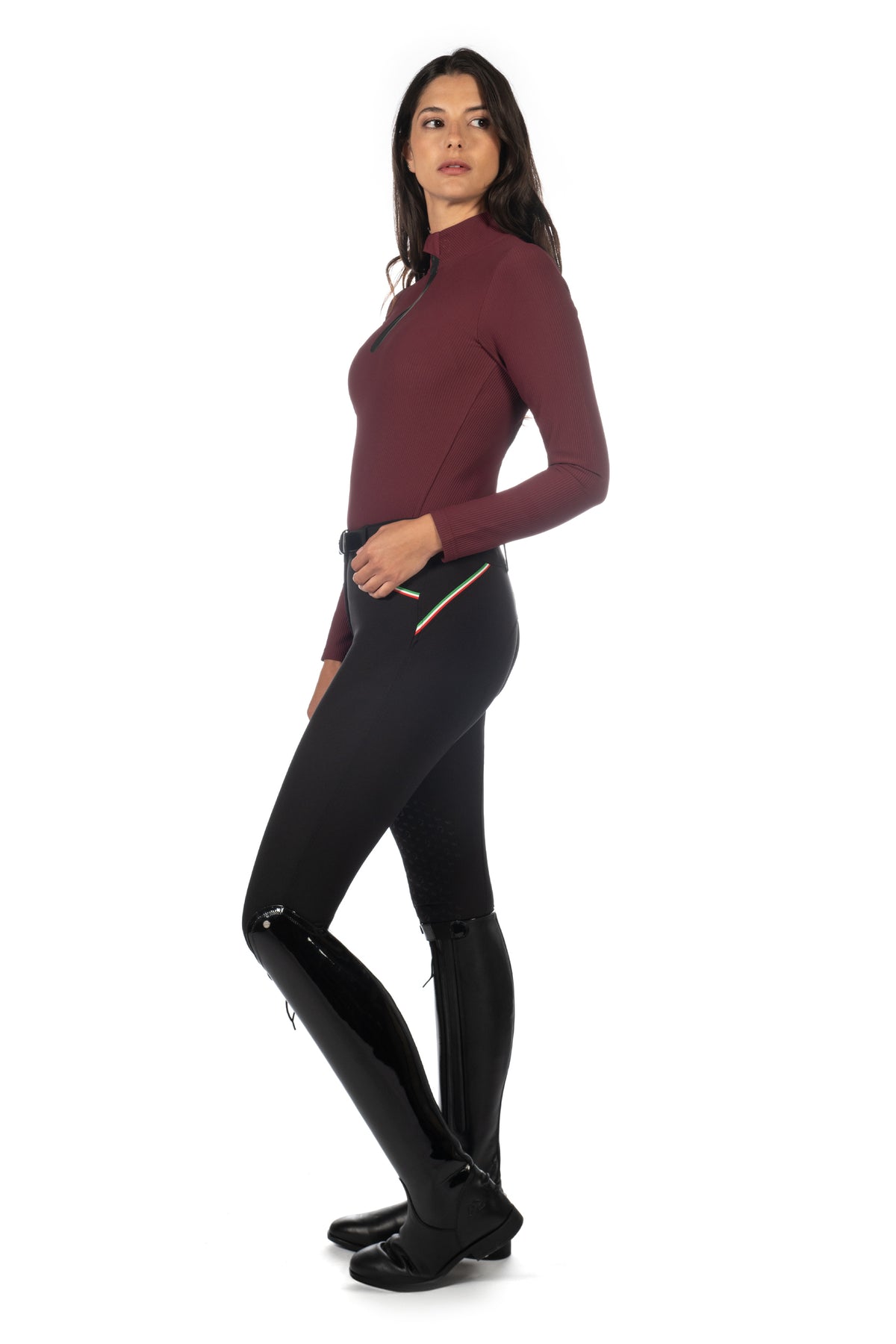 functional shirt -livigno ribbed-